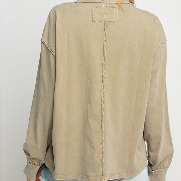 Distressed oversized tee shirt - Picture 2 of 6